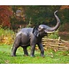 Eliassen Beeld brons olifant slurf omhoog Eliassen Beeld brons olifant slurf omhoog