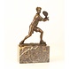 Bronze statue Tennis player Bronze statue Tennis player