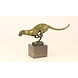 Bronzeskulptur eines laufenden Puma Bronzeskulptur eines laufenden Puma
