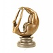 Bronzen beeld Dikke vrouw Gym 1 Bronzen beeld Dikke vrouw Gym 1