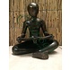 Bronze reading man Bronze reading man