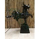Bronzen stier op 1 poot Bronzen stier op 1 poot