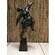 Bronzen dansende dikke dame Bronzen dansende dikke dame