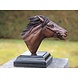 Eliassen Bild Bronze Pferdekopf Eliassen Bild Bronze Pferdekopf