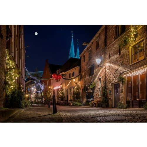 Photo on canvas painting evening Photo on canvas painting evening