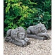 Dragonstone lying lion couple Dragonstone lying lion couple