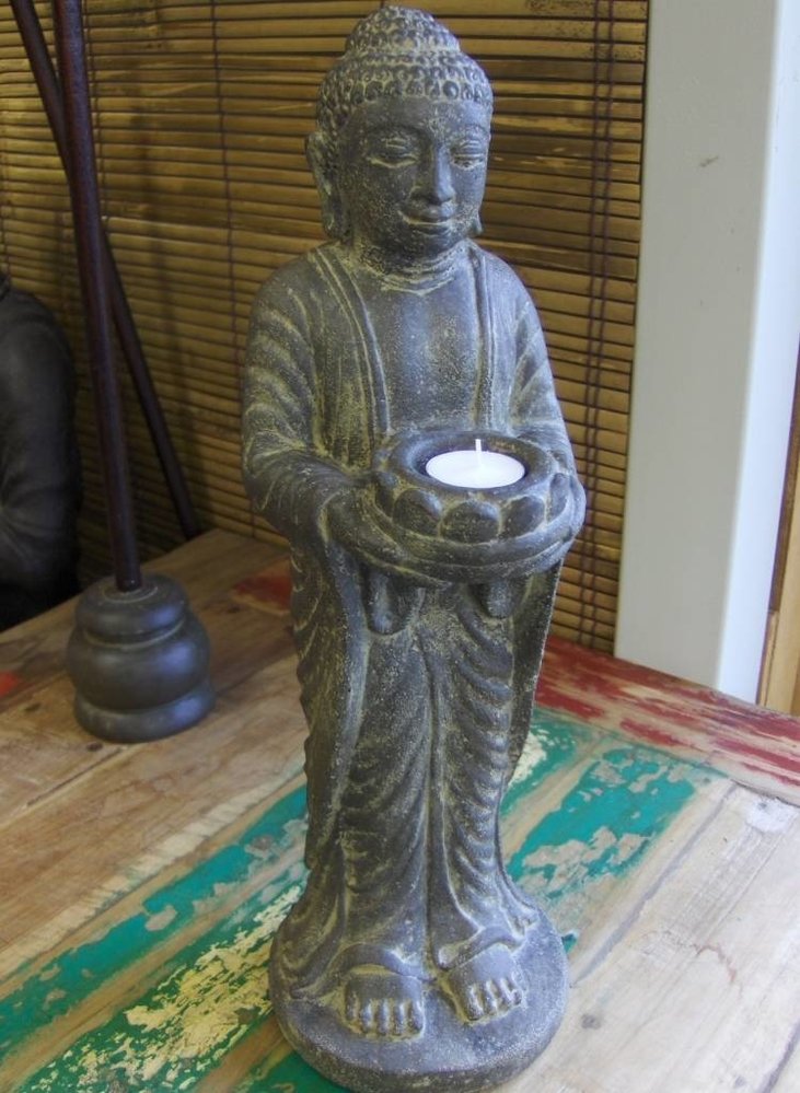 Boeddha beeld staand | Eliassen Home & Garden Pleasure