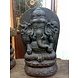 Eliassen Ganesha in lotus zit 28cm Eliassen Ganesha in lotus zit 28cm