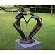 Eliassen Beeld brons groot abstract danspaar Eliassen Beeld brons groot abstract danspaar