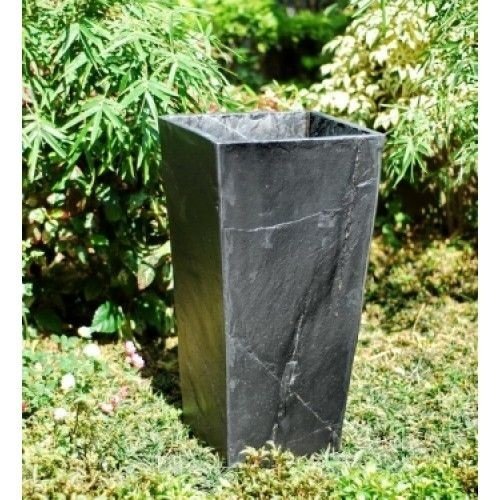 Tuinvaas leisteen Tall Planter zwart Tuinvaas leisteen Tall Planter zwart