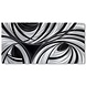XXL Schilderij aluminium zwart wit 100x240cm XXL Schilderij aluminium zwart wit 100x240cm
