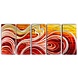 XXL Malerei Aluminium Pentathlon Abstrakt 80x200cm XXL Malerei Aluminium Pentathlon Abstrakt 80x200cm