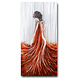 Aluminiumgemälde Frau 60x120cm Aluminiumgemälde Frau 60x120cm