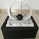 Eliassen Water Fountain With Marble Revolving Ring Eliassen Water Fountain With Marble Revolving Ring