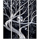 XXL Malerei Alu-Vier-Panel-Baum 120x150cm XXL Malerei Alu-Vier-Panel-Baum 120x150cm