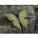 Eliassen Bronze gelber Schmetterling Eliassen Bronze gelber Schmetterling