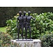 Eliassen Bronzen beeld van drietal mannen Eliassen Bronzen beeld van drietal mannen