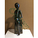 Bronzen beeld elegante vrouw Bronzen beeld elegante vrouw