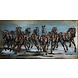 Eliassen 3D metalen muurdecoratie Paarden 140x70cm Eliassen 3D metalen muurdecoratie Paarden 140x70cm