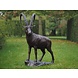 Eliassen Bronzen staande steenbok Eliassen Bronzen staande steenbok