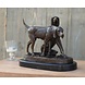 Eliassen Beeld brons staande en zittende hond Eliassen Beeld brons staande en zittende hond