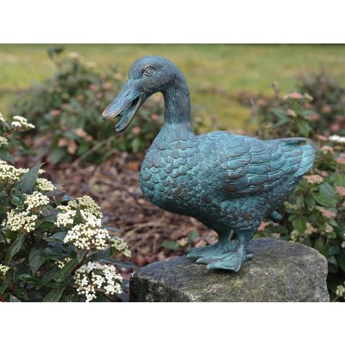 Eliassen Bild Bronze Ente mit Sprühdüse