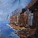Eliassen Metalen schilderij 3d 100x100cm Gibraltar Eliassen Metalen schilderij 3d 100x100cm Gibraltar