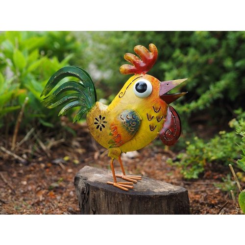 Metall-lustiges Huhn Metall-lustiges Huhn