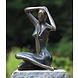 Eliassen Statue Bronze kleine sitzende Frau Eliassen Statue Bronze kleine sitzende Frau
