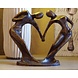 Eliassen Beeld brons klein abstract danspaar Eliassen Beeld brons klein abstract danspaar