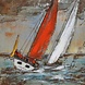 Eliassen Metalen 3d schilderij 100x100cm Loefzijde Eliassen Metalen 3d schilderij 100x100cm Loefzijde