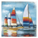 Eliassen 3D schilderij 100x100cm Zeilboten 1 Eliassen 3D schilderij 100x100cm Zeilboten 1