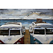 Schilderij 3D metaal-hout Twins 80x120cm Schilderij 3D metaal-hout Twins 80x120cm