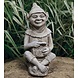 Dragonstone Tuinbeeld kabouter met schatkist Dragonstone Tuinbeeld kabouter met schatkist