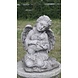 Dragonstone Gartenstatue Engel mit Katze Dragonstone Gartenstatue Engel mit Katze