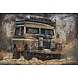 Eliassen 3D metalen schilderij Jeep op reis 120x80cm Eliassen 3D metalen schilderij Jeep op reis 120x80cm
