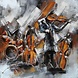Eliassen 3D schilderij metaal Kamerorkest 100x100cm Eliassen 3D schilderij metaal Kamerorkest 100x100cm