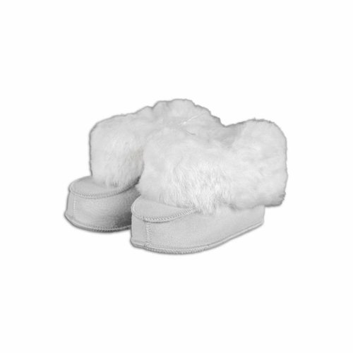 Baby shoe sheepskin white Baby shoe sheepskin white