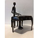 Bronzen pianist 1 Bronzen pianist 1