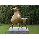 Bronze Pferd grün heißes Platin Bronze Pferd grün heißes Platin