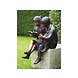 Bronzen lezende kinderen Bronzen lezende kinderen