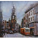 3D-Malerei Metall Muntplein 100x100cm 3D-Malerei Metall Muntplein 100x100cm