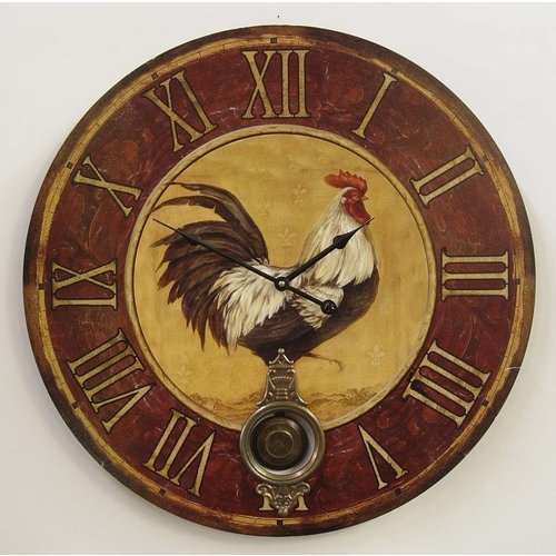 Eliassen Wanduhr mit Klöppel Huhn Eliassen Wanduhr mit Klöppel Huhn