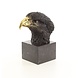 Bronzen beeld adelaarshoofd Bronzen beeld adelaarshoofd