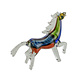 Glazen beeld muranostijl paard Glazen beeld muranostijl paard