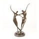 Skulptur Bronze Tanzpaar modern Skulptur Bronze Tanzpaar modern