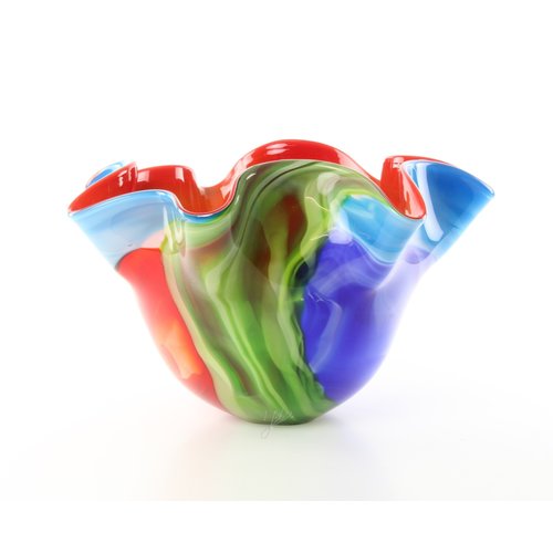 Vase glass of murano style flower Vase glass of murano style flower