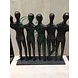 Eliassen Bild Bronze 5 Personen mit Kind Eliassen Bild Bronze 5 Personen mit Kind