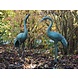 Eliassen Beelden brons paar kraanvogels Eliassen Beelden brons paar kraanvogels