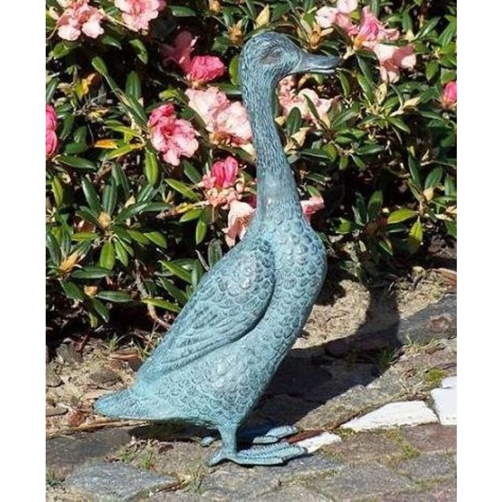 Bild Bronze Ente mit langem Hals Eliassen Home & Garden Pleasure